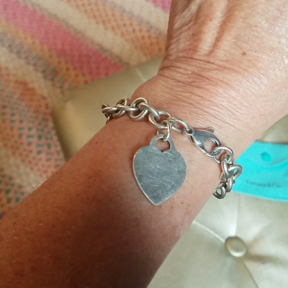 Tiffany & Co. Heart Tag Charm Bracelet - Picture 4 of 6